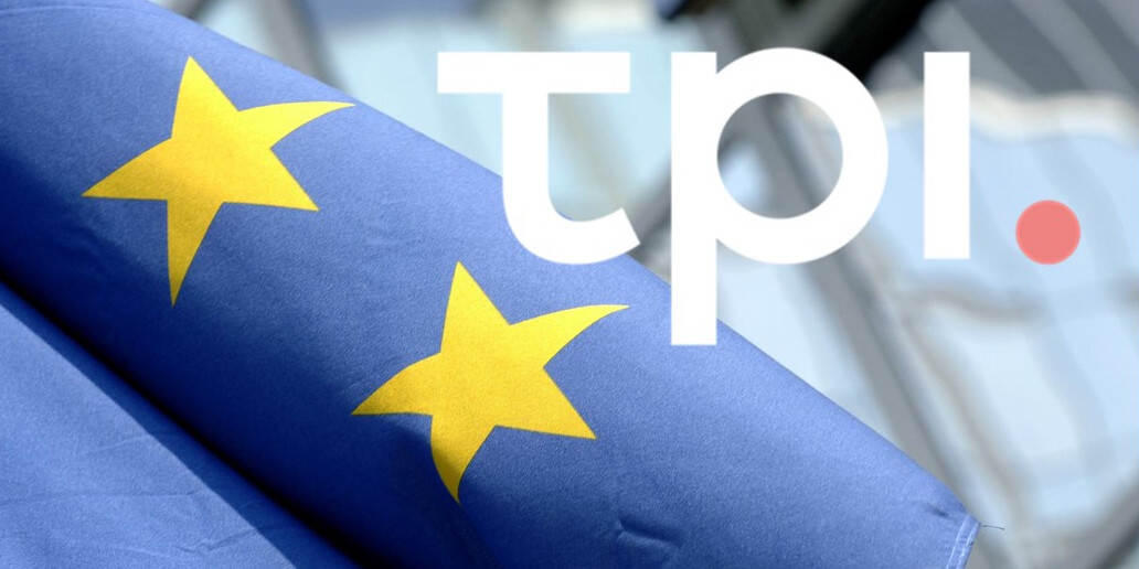 EU vlag met TPI logo